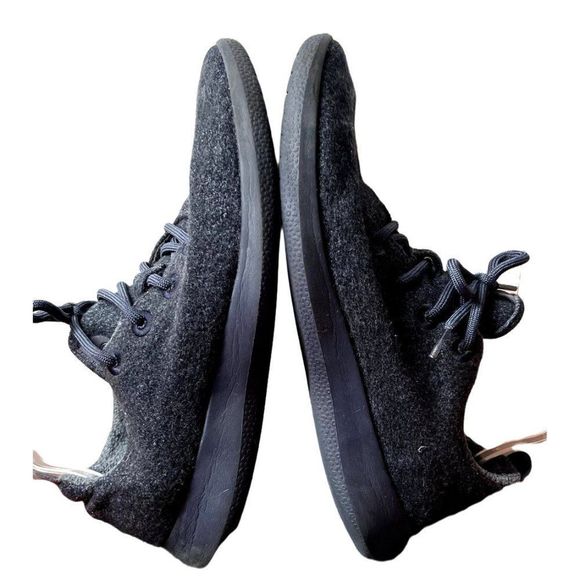 Men's ALLBIRDS Wool Runners Size 12 Natural Black - Picture 6 of 9